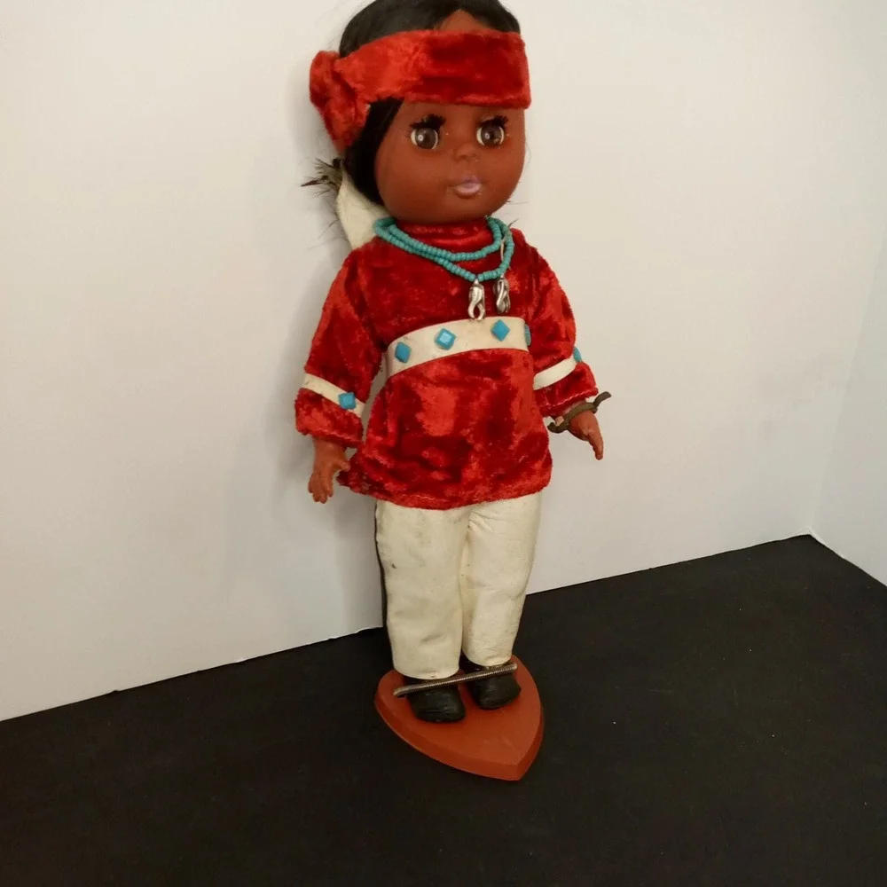 1980s Indian Doll with clothes‎